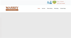 Desktop Screenshot of masseytuckpointing.com